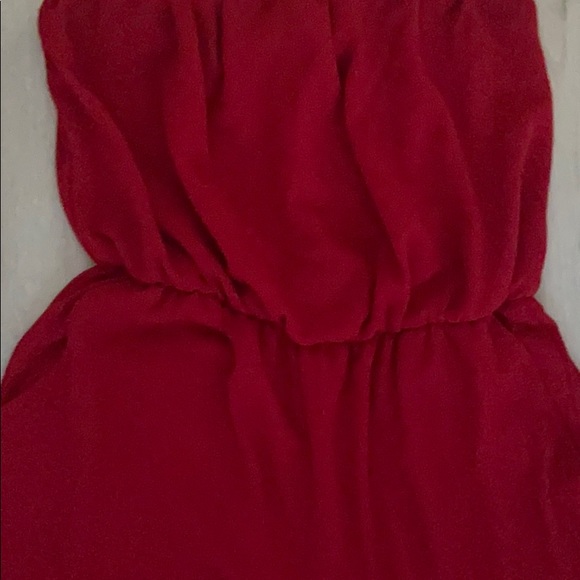 Strapless wide-leg jumpsuit - Picture 5 of 6